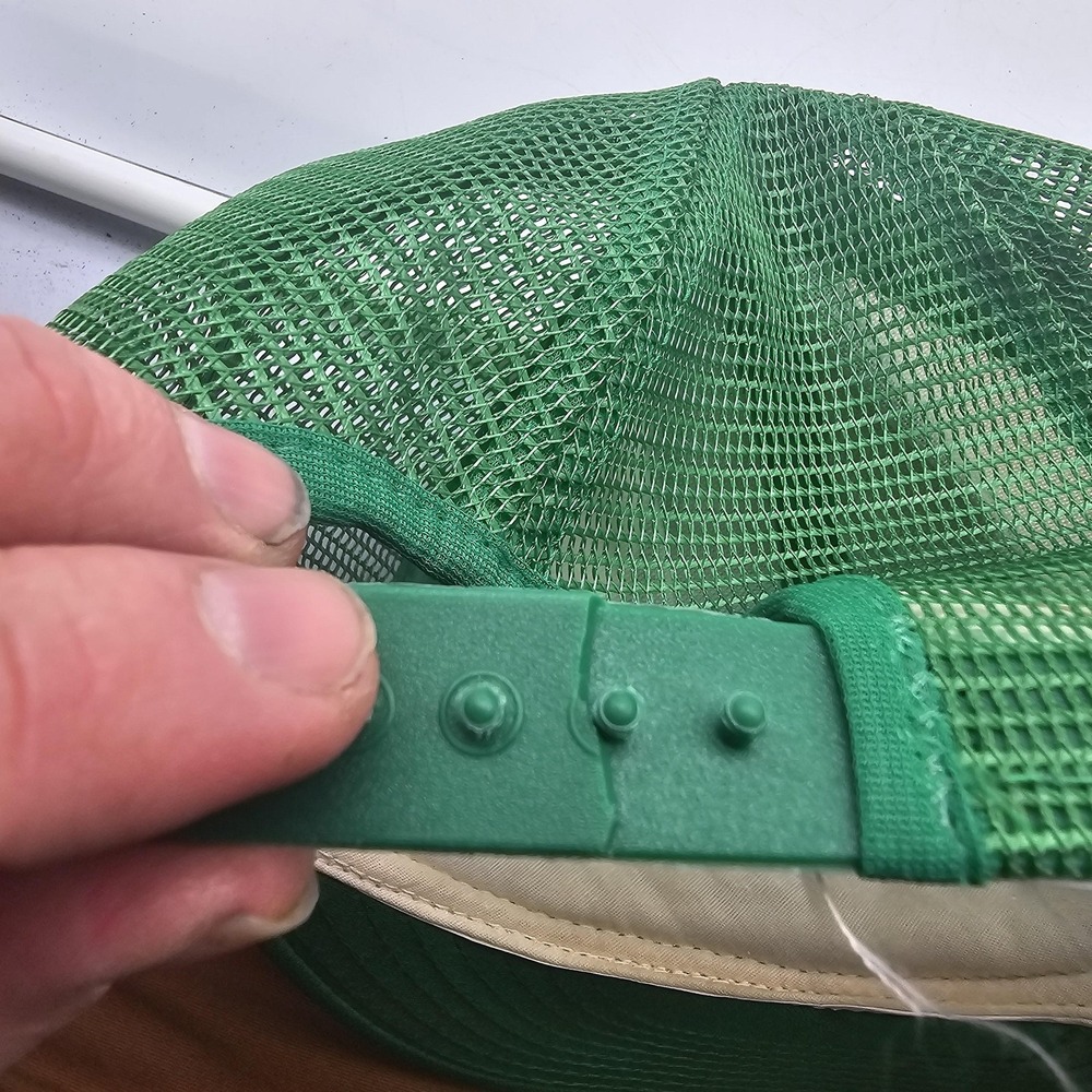 Vintage Boston Celtics Hat Cap Snap Back Large Green NBA Mesh Basketball AJD - Picture 9 of 11